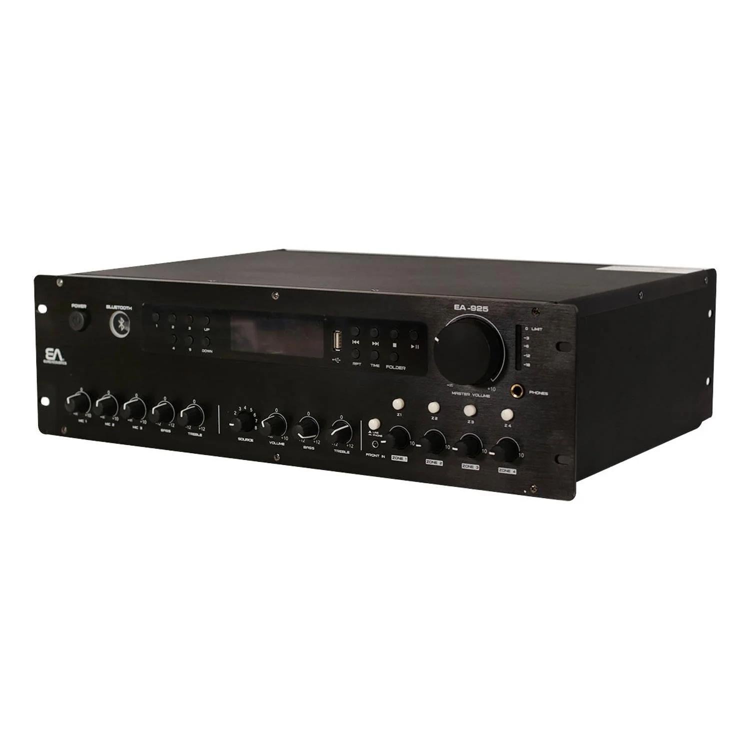 Euro Acoustics EA-925 Amplificador Digital 250w 4 Zonas BT