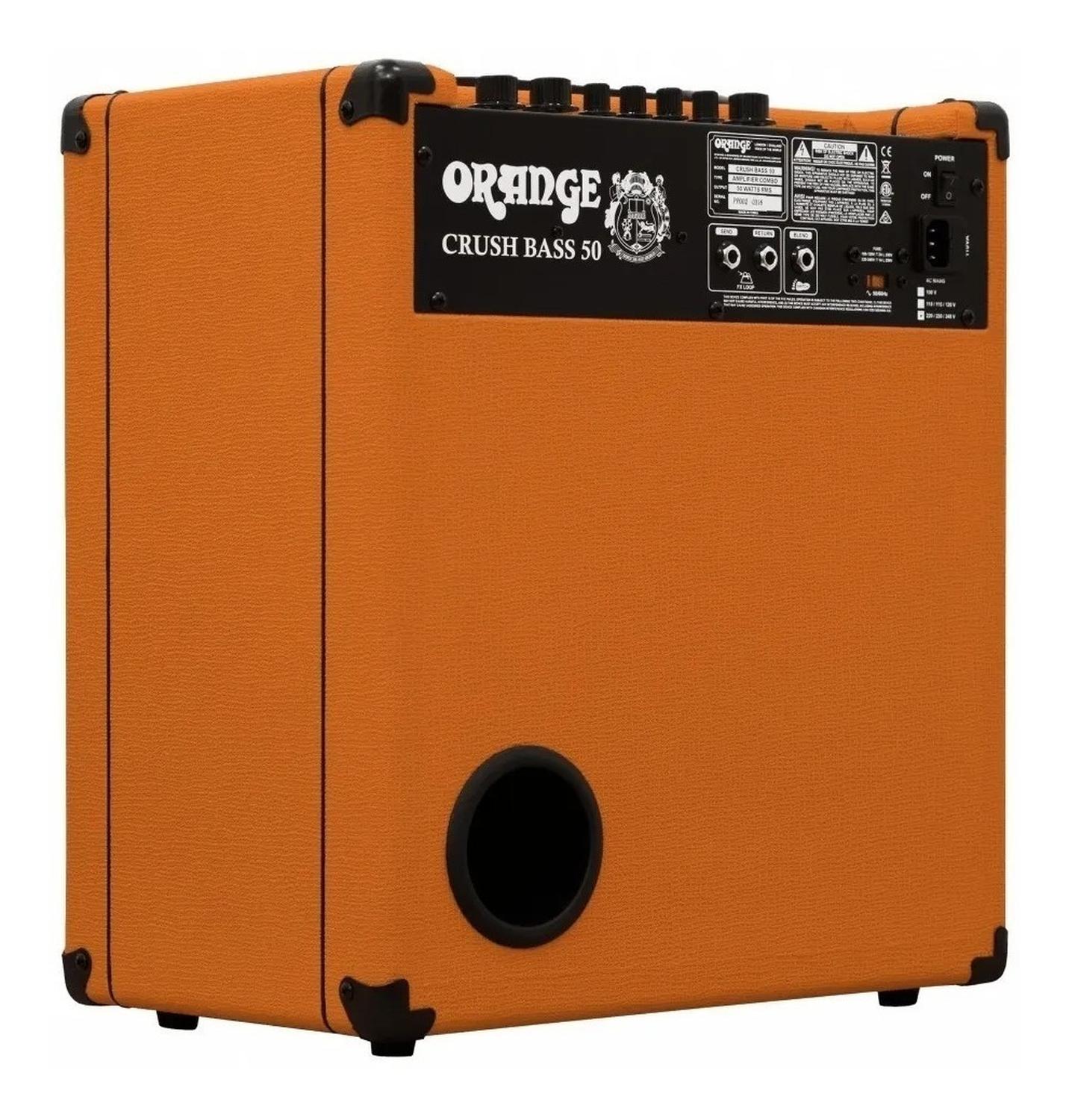 Orange Crush Bass 50 Combo Amplifier 50w 100v - 120v