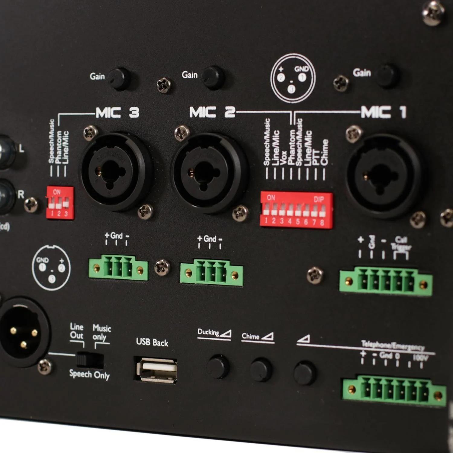 Euro Acoustics EA-925 Amplificador Digital 250w 4 Zonas BT