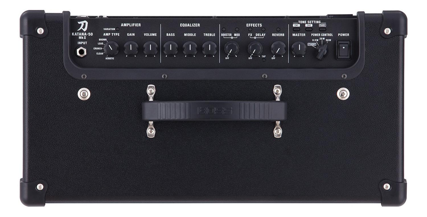 Amplificador Boss Katana 50 Mkii Valvular Guitarra 50w Negro
