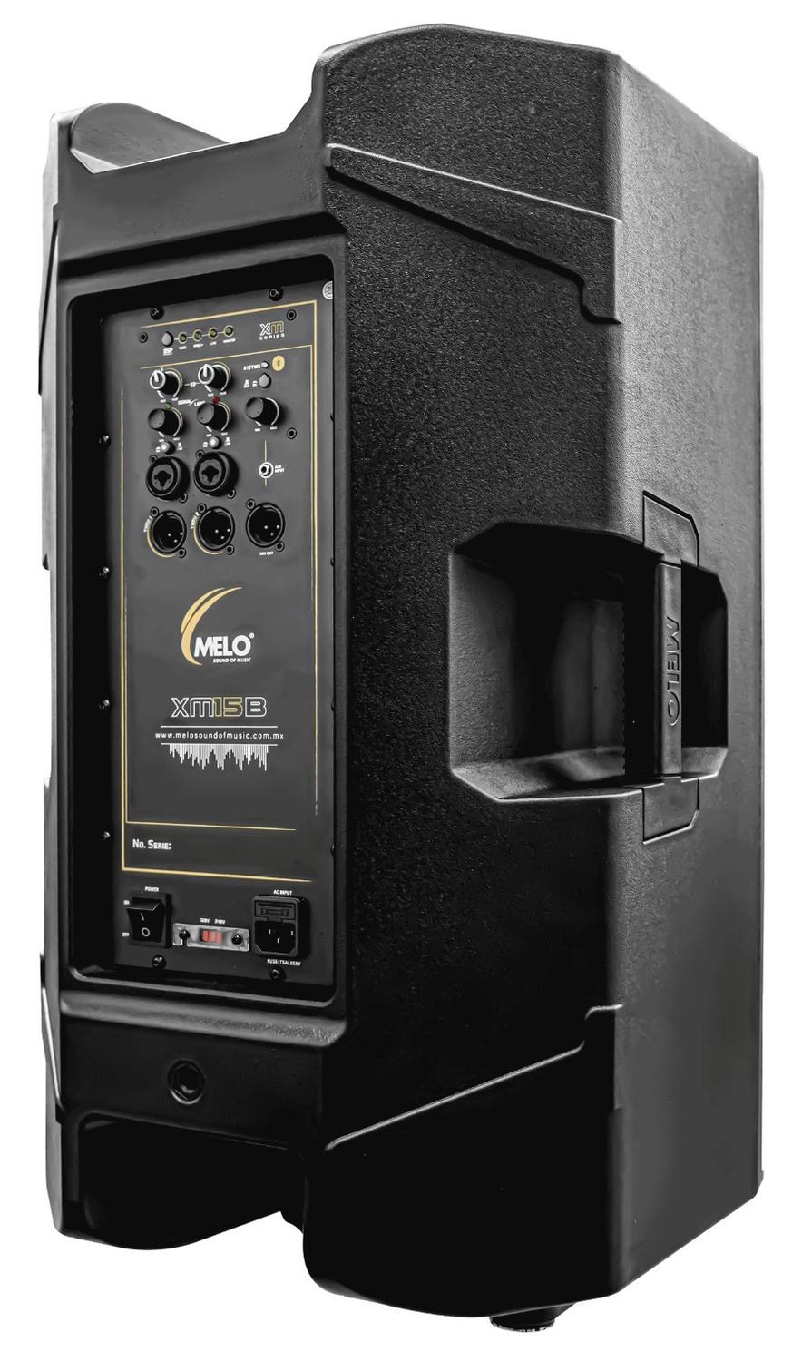 Melo XM15B Bafle Activo 15 Pulgadas 800w RMS 132dB Bluetooth