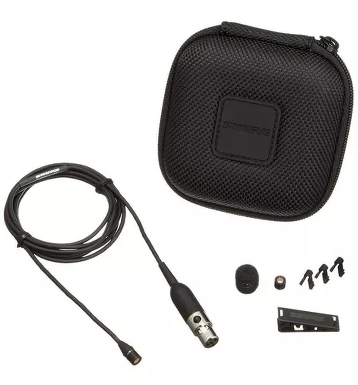 Shure Cardioid lavalier condenser microphone MX150B-C-TQG