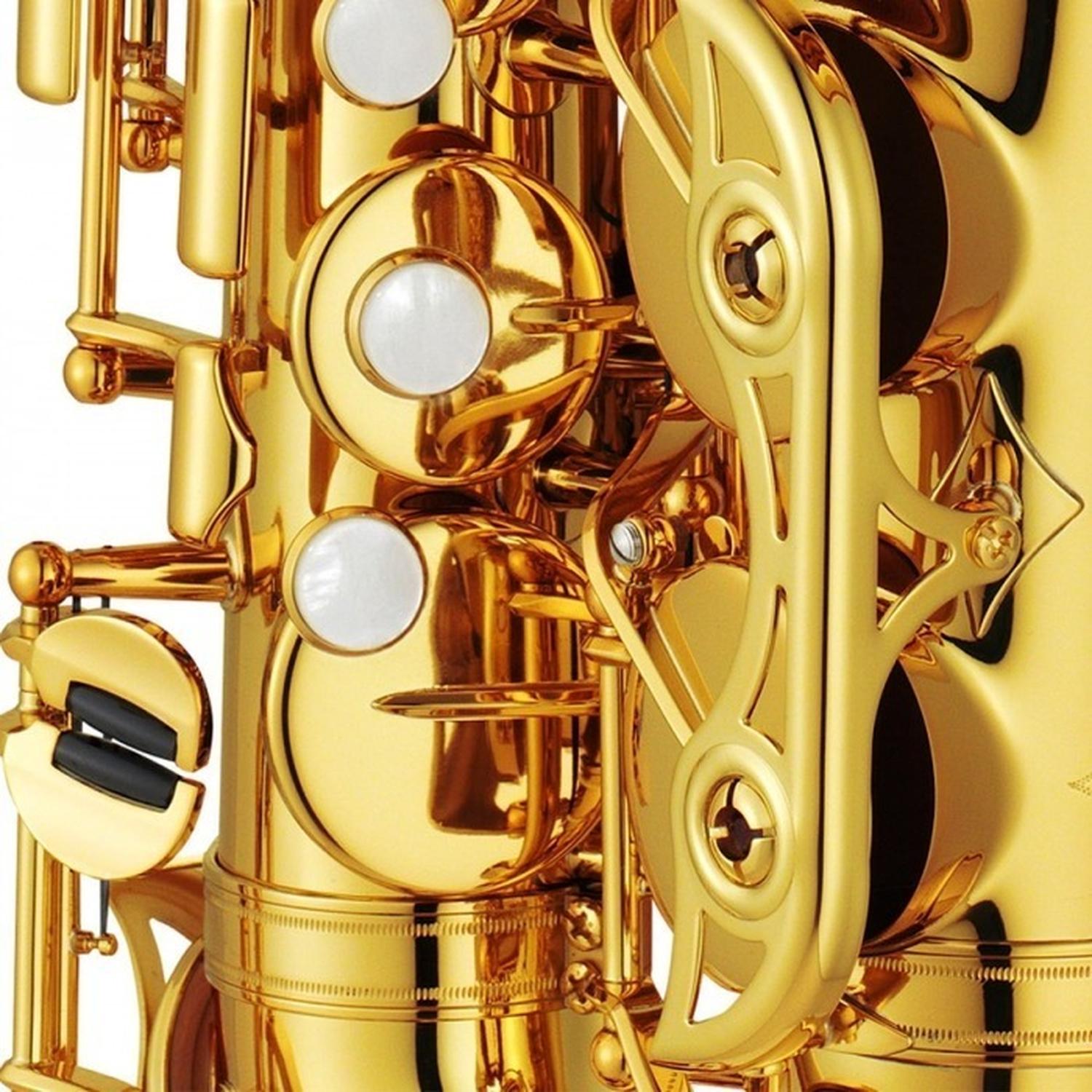 Saxofon Alto Yamaha Mib Profesional Sax Yas62 Con Estuche
