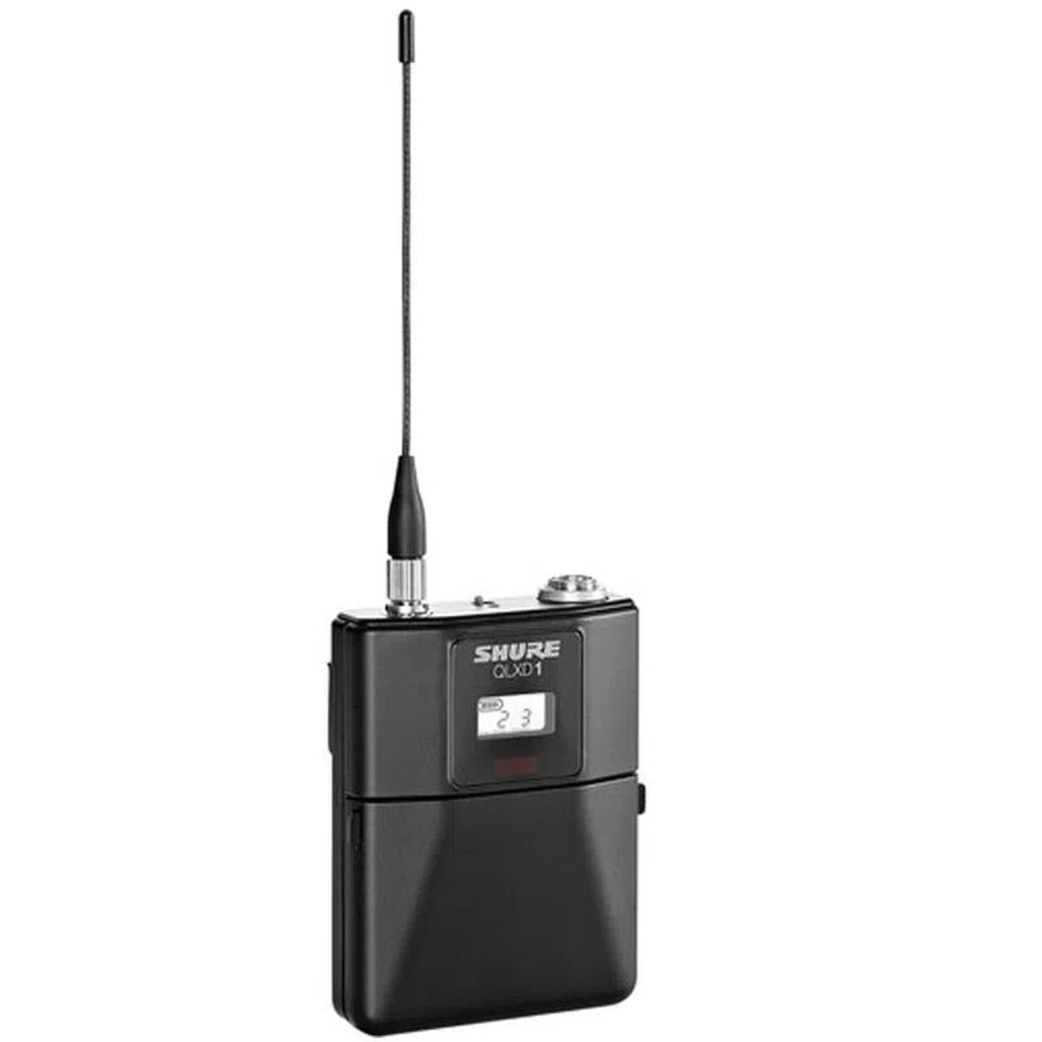 Shure QLXD1 G50 Transmisor Inalámbrico Bodypack Profesional