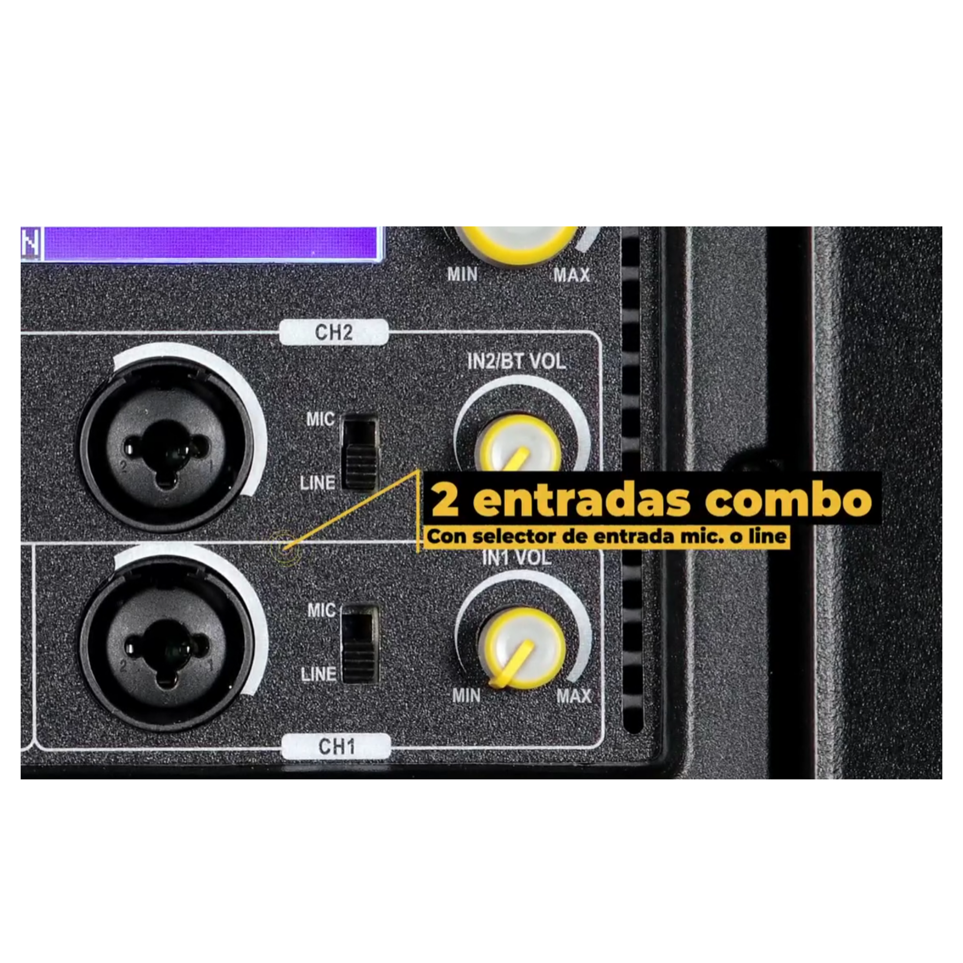 Melo Dsp1550 Bafle Activo 15 Pulgadas 800w Rms Bluetooth Tws