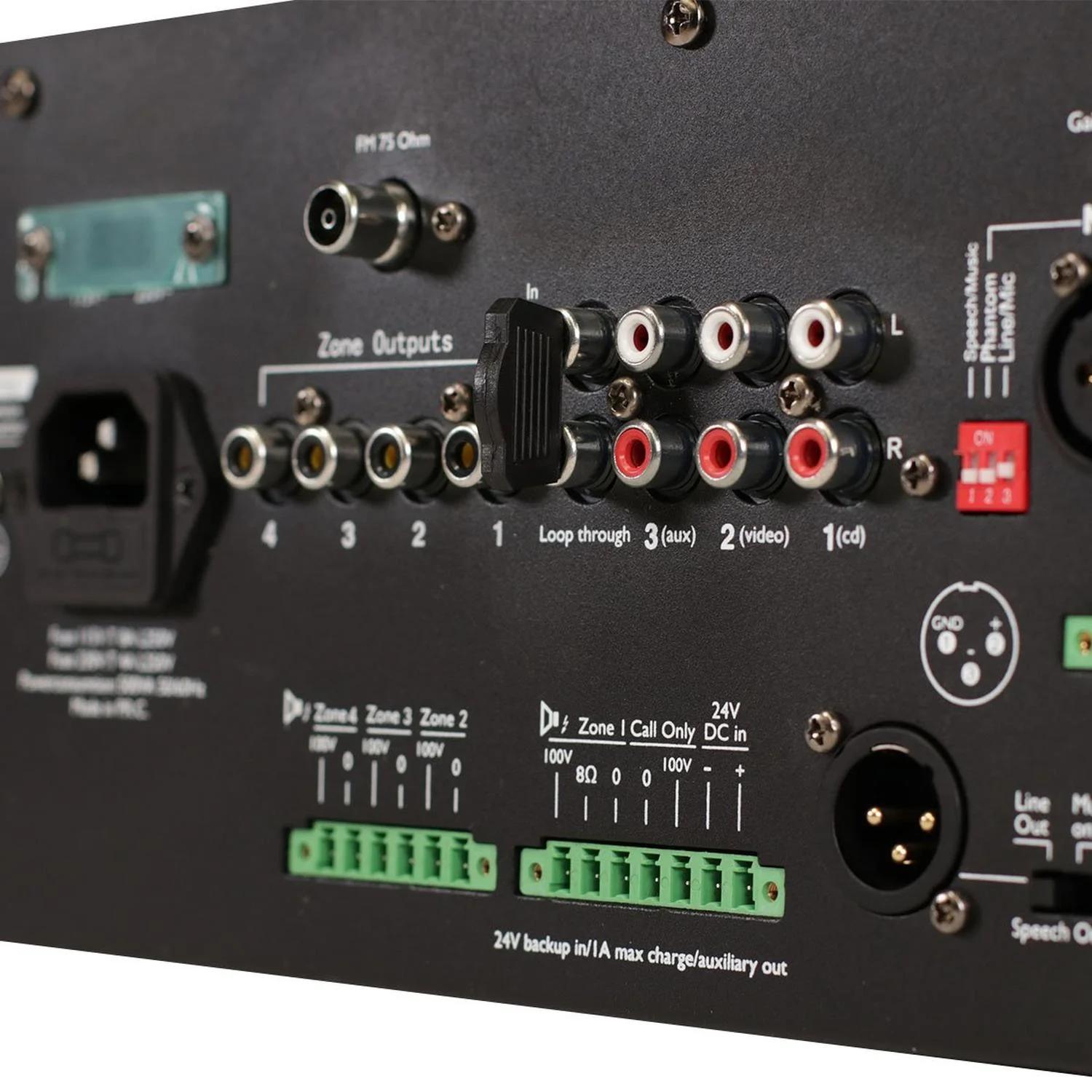 Euro Acoustics EA-925 Amplificador Digital 250w 4 Zonas BT