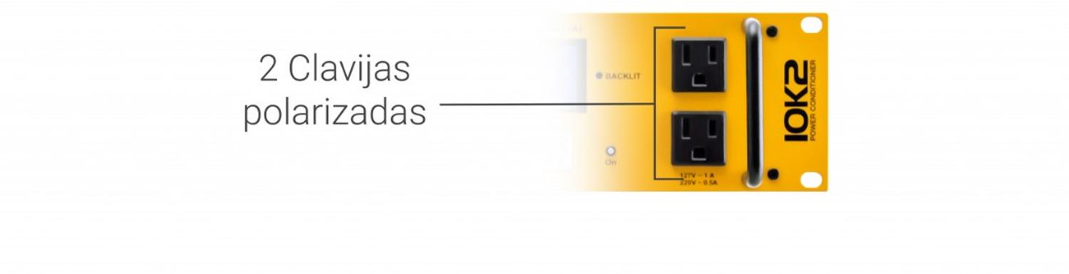 Gorila 10K2 Plus acondicionador de poder 12 clavijas polarizadas 10000 Wrms