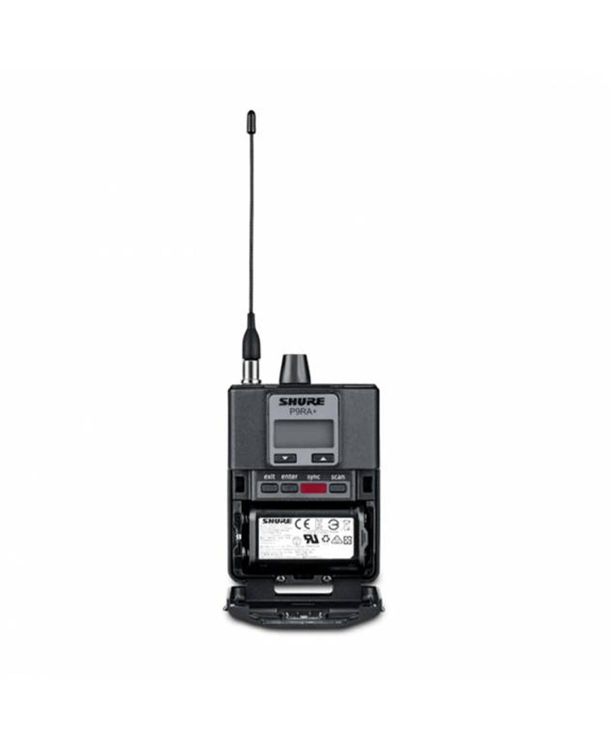 Shure Receptor P10R+ J8 para monitoreo personal Psm1000