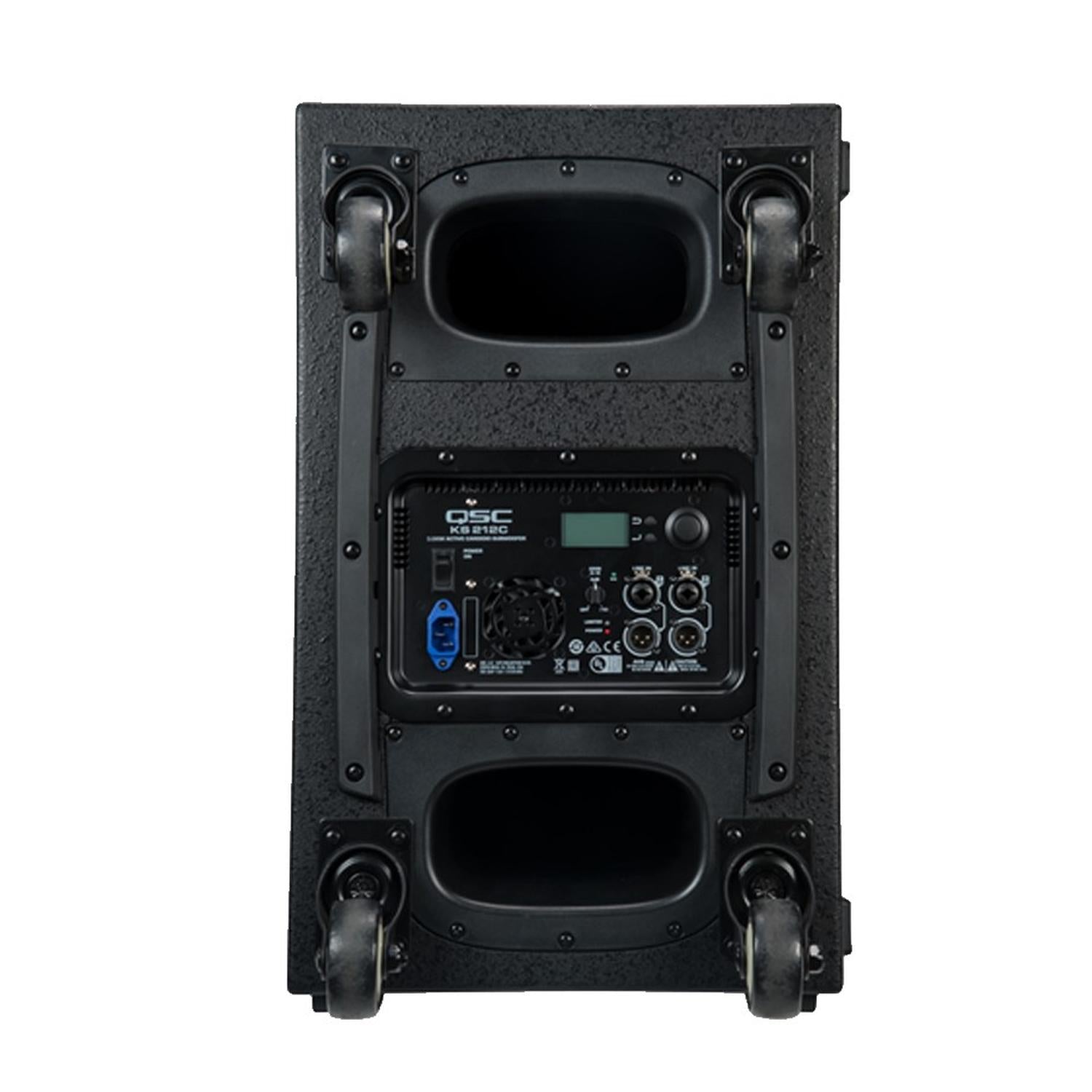 QSC KS212C Amplified Cardioid Subwoofer 2x12 3600w 132dB