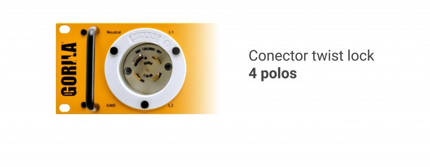 Gorila 10K2 Plus acondicionador de poder 12 clavijas polarizadas 10000 Wrms