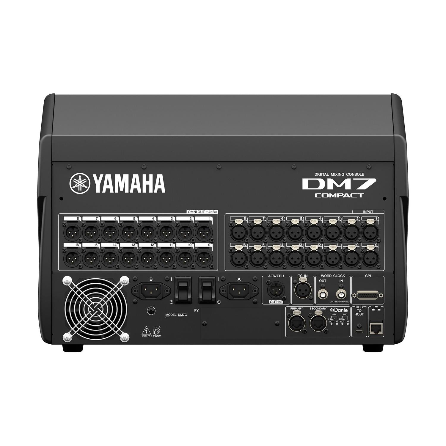 Yamaha DM7 Mezcladora Compact Digital de 72 Canales Profesional