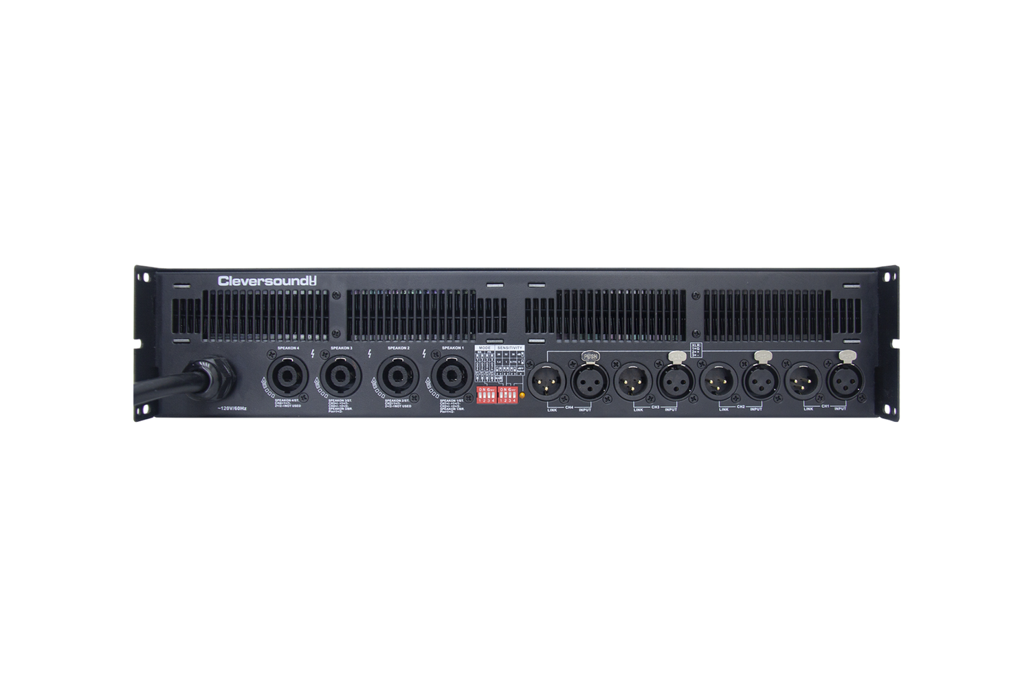 Cleversound Xl10000 Poder Alta Gama 4 Canales