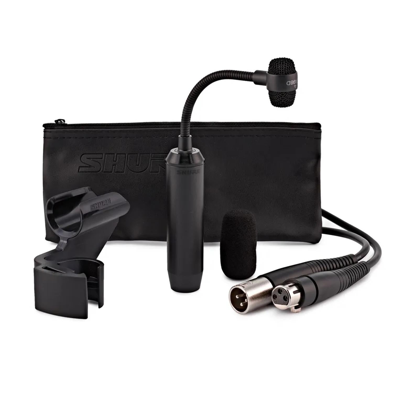 Shure Cardioid Condenser Microphone for Percussion PGA98D-XLR