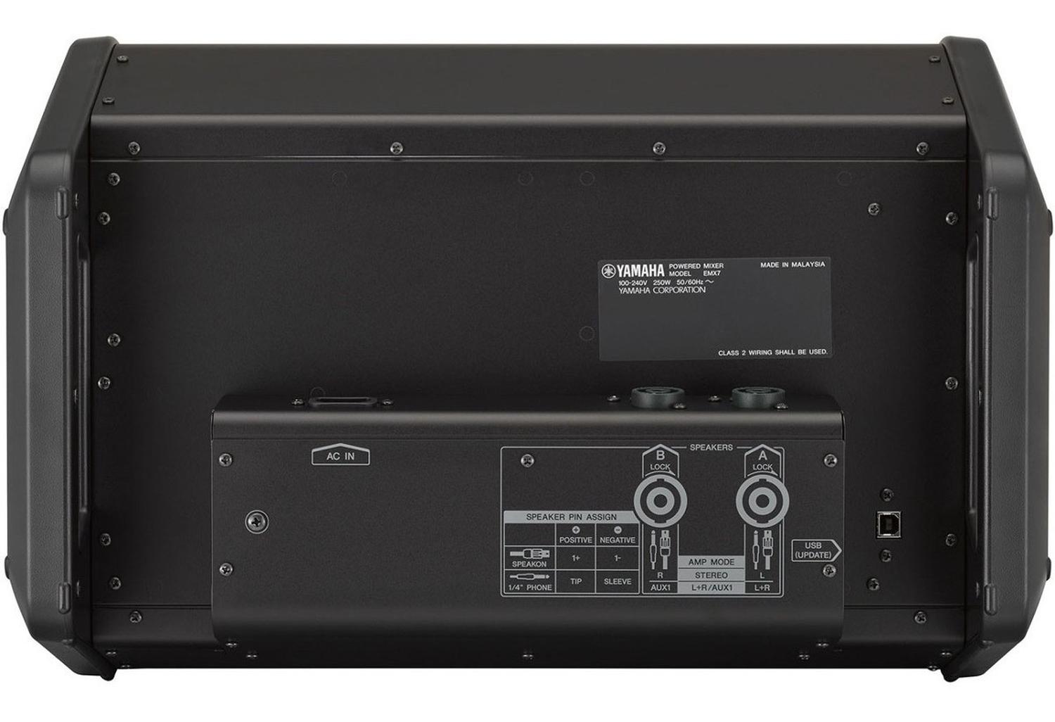 Yamaha Emx7 Mezcladora Con Poder Integrado 12ch 600w X 2