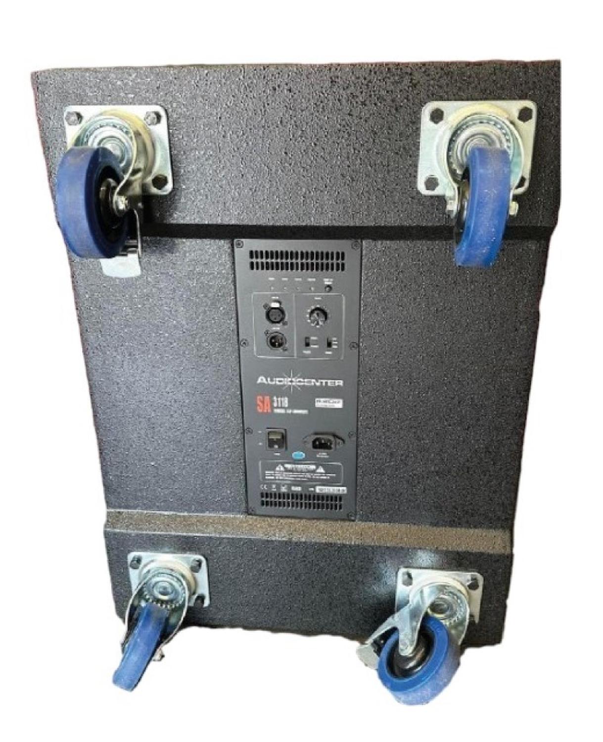 Audiocenter Sa3118III con ruedas, Subwoofer 18 pulgadas 2000w a 134dB