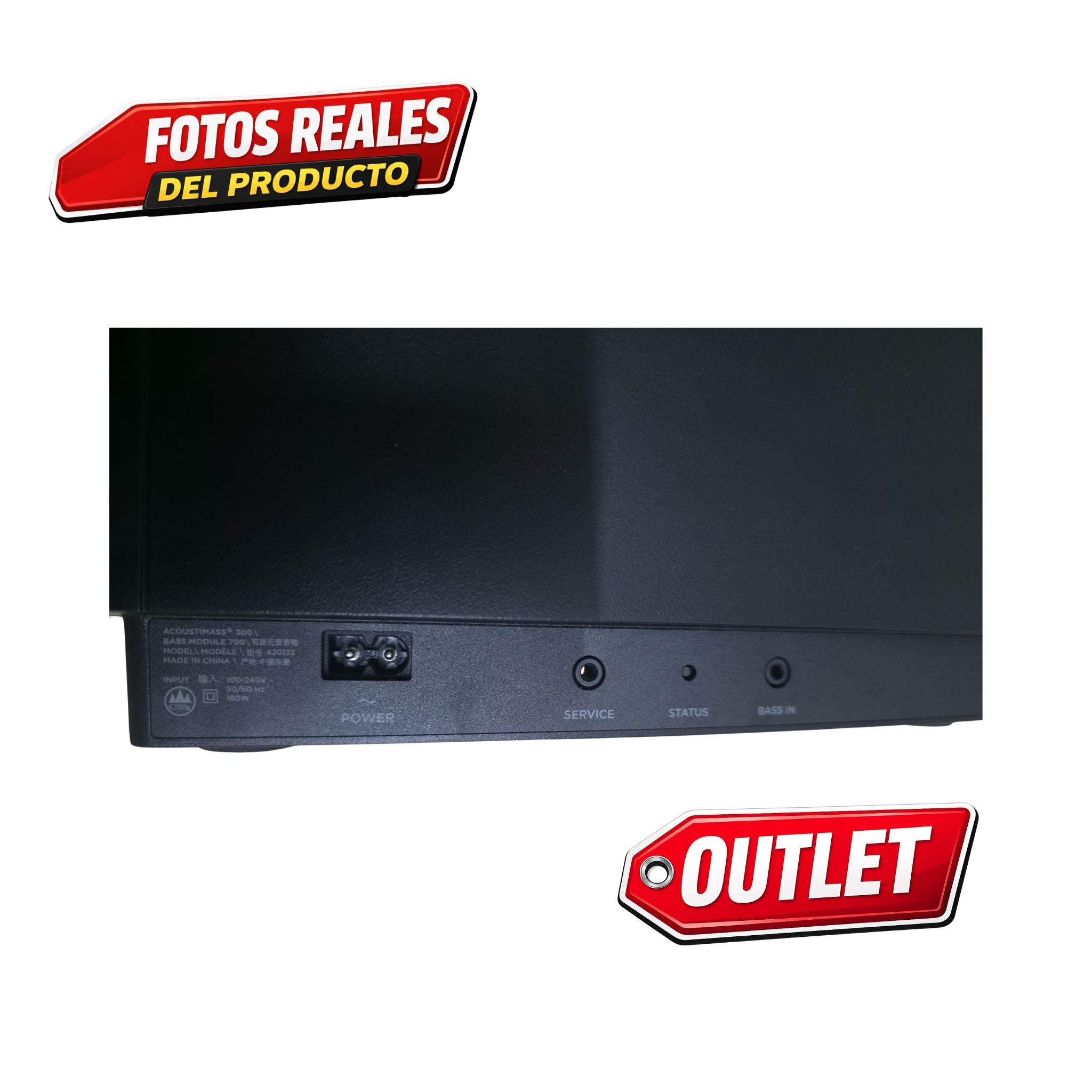 Bose Bass Module 700 Subwoofer Inalámbrico, Oferta especial Outlet