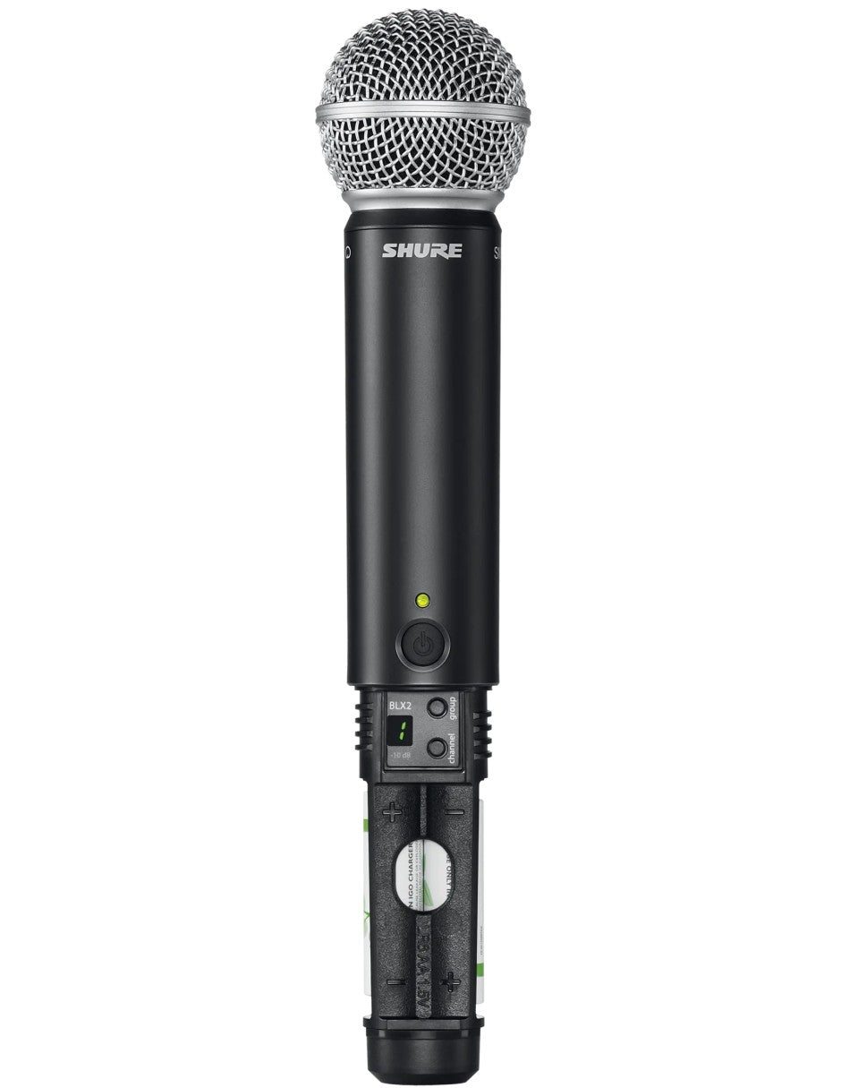 BLX2/SM58 Handheld Transmitter with SM58 Capsule
