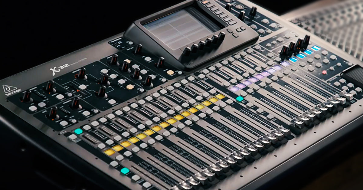 Behringer X32 40-Channel Digital Mixer with Effects and Audio Interface