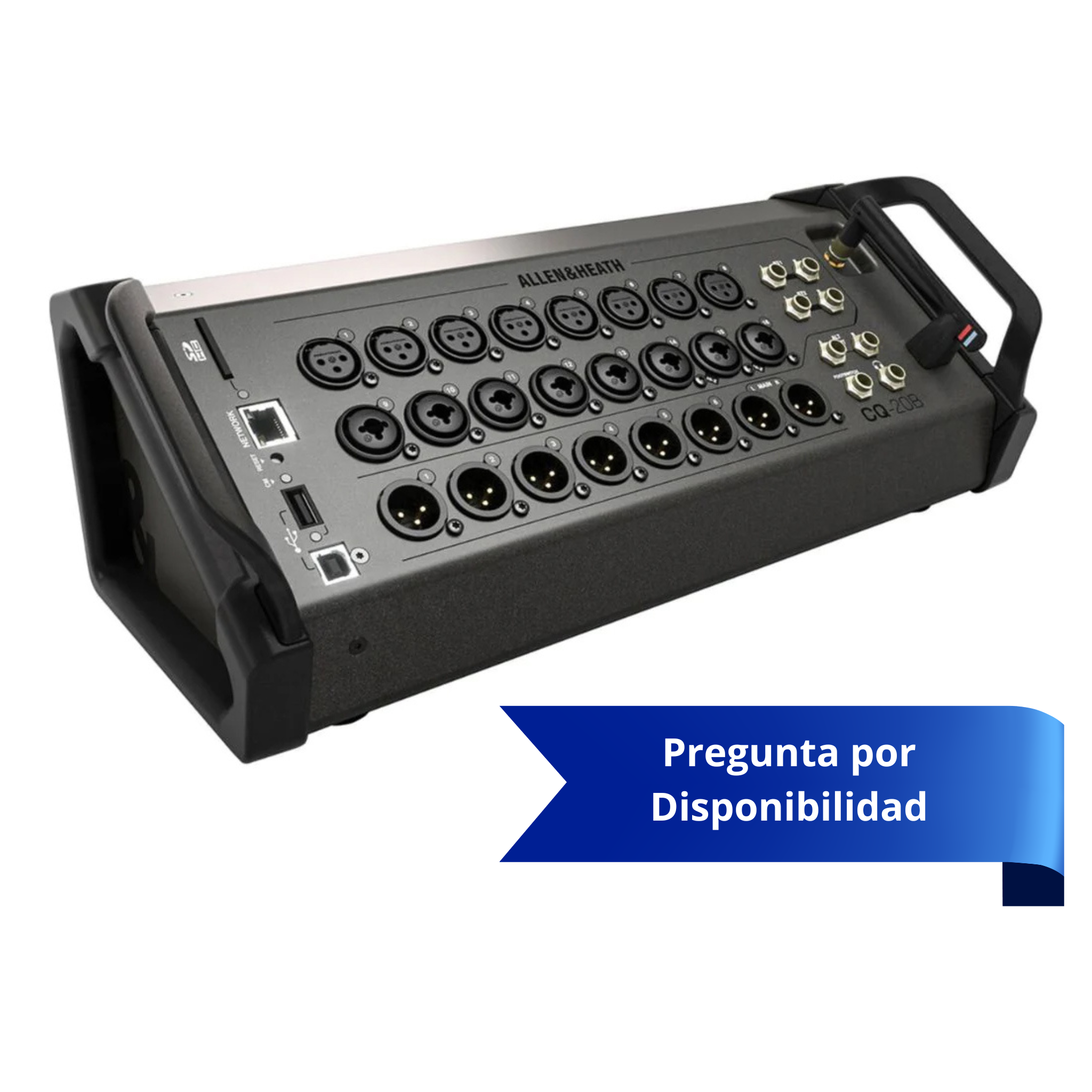 Allen&Heath CQ-20B Mezcladora Digital de 20 Canales Con Wifi (Por Pedido)