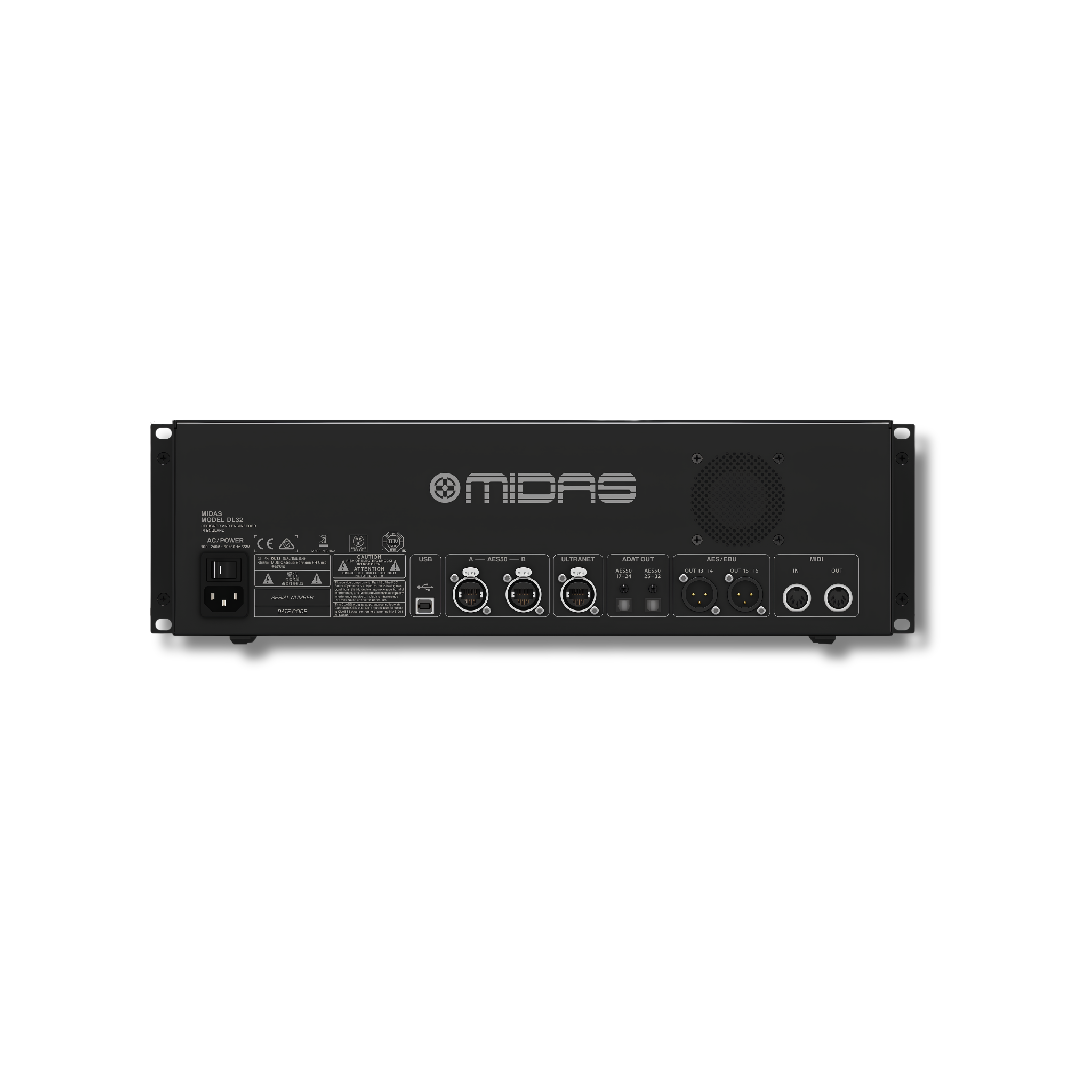 Mezcladora Digital Midas M32LIVE Para Live 40 Canales más medusa DL32