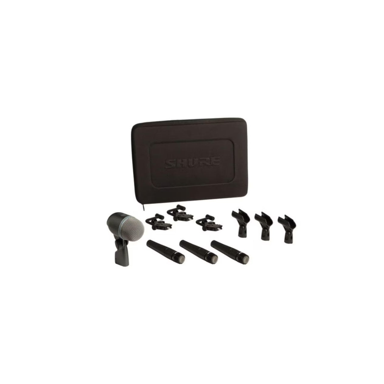 Shure DMK57-52 Drum Microphone Kit with Mounts and Case