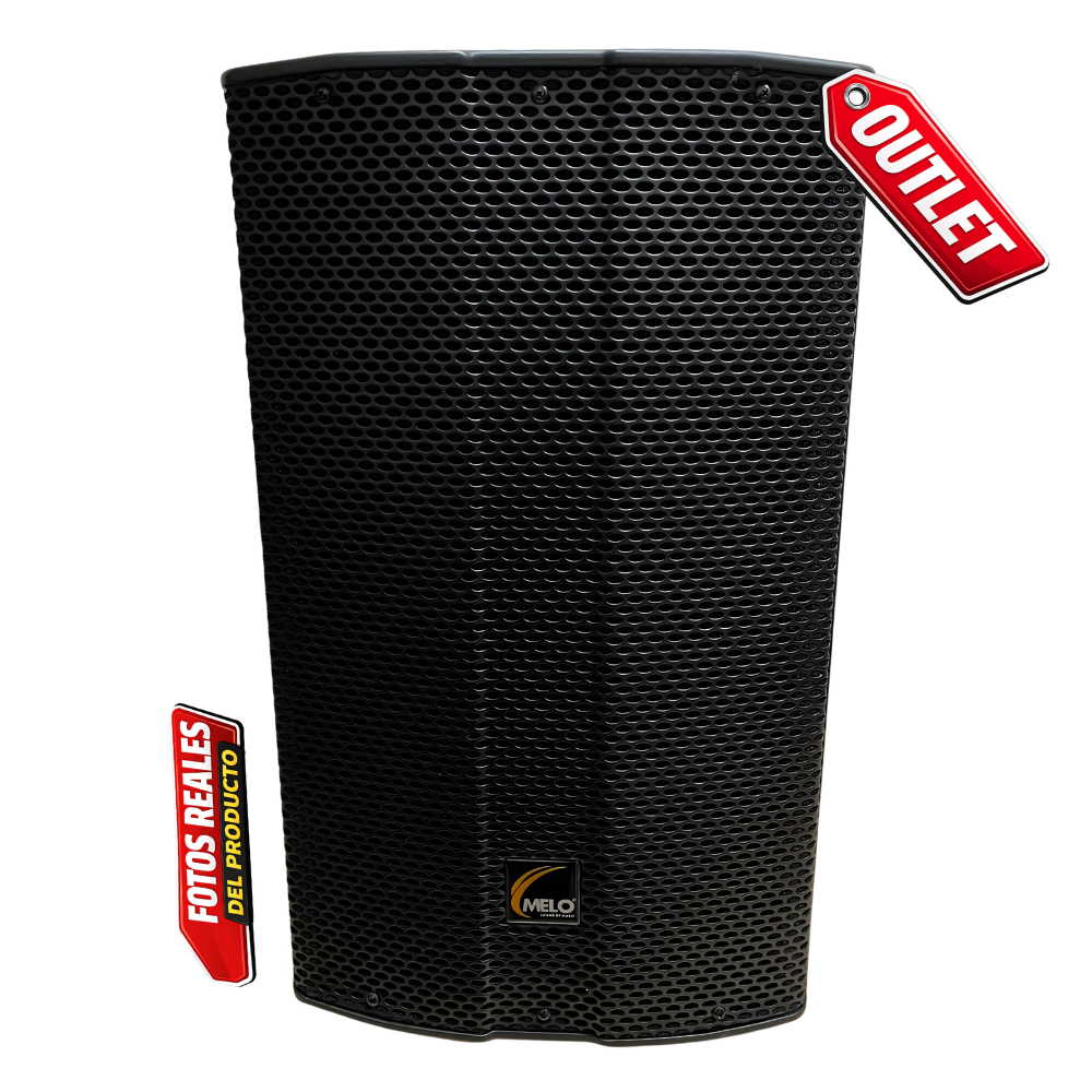 Melo Dsp1550 Bafle Activo 15 Pulgadas 800w Rms Bluetooth Tws – Oferta Especial Outlet