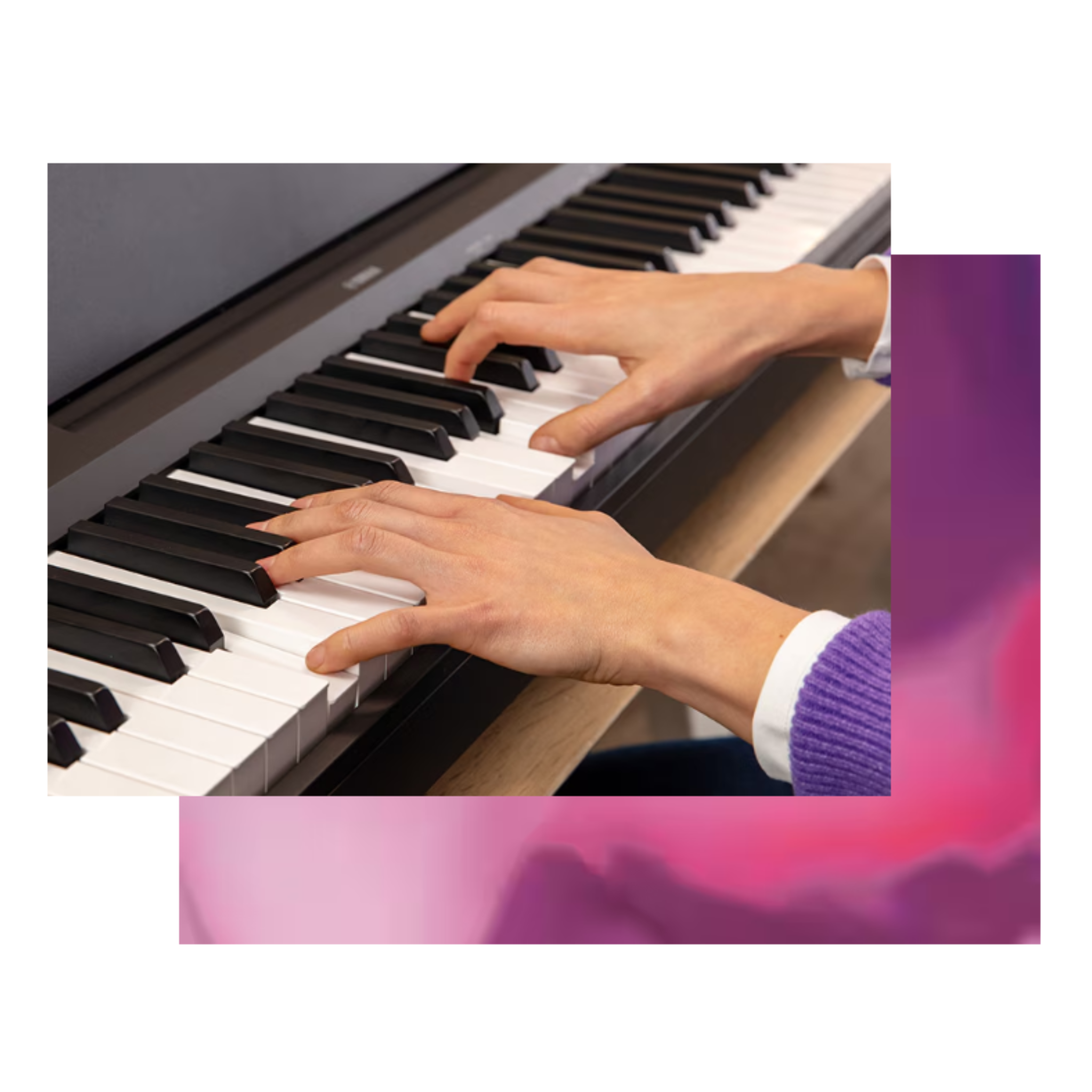 Yamaha P-145 – Piano digital portátil y liviano con teclado Graded Hammer Compact de 88 teclas y 10 voces instrumentales, color negro