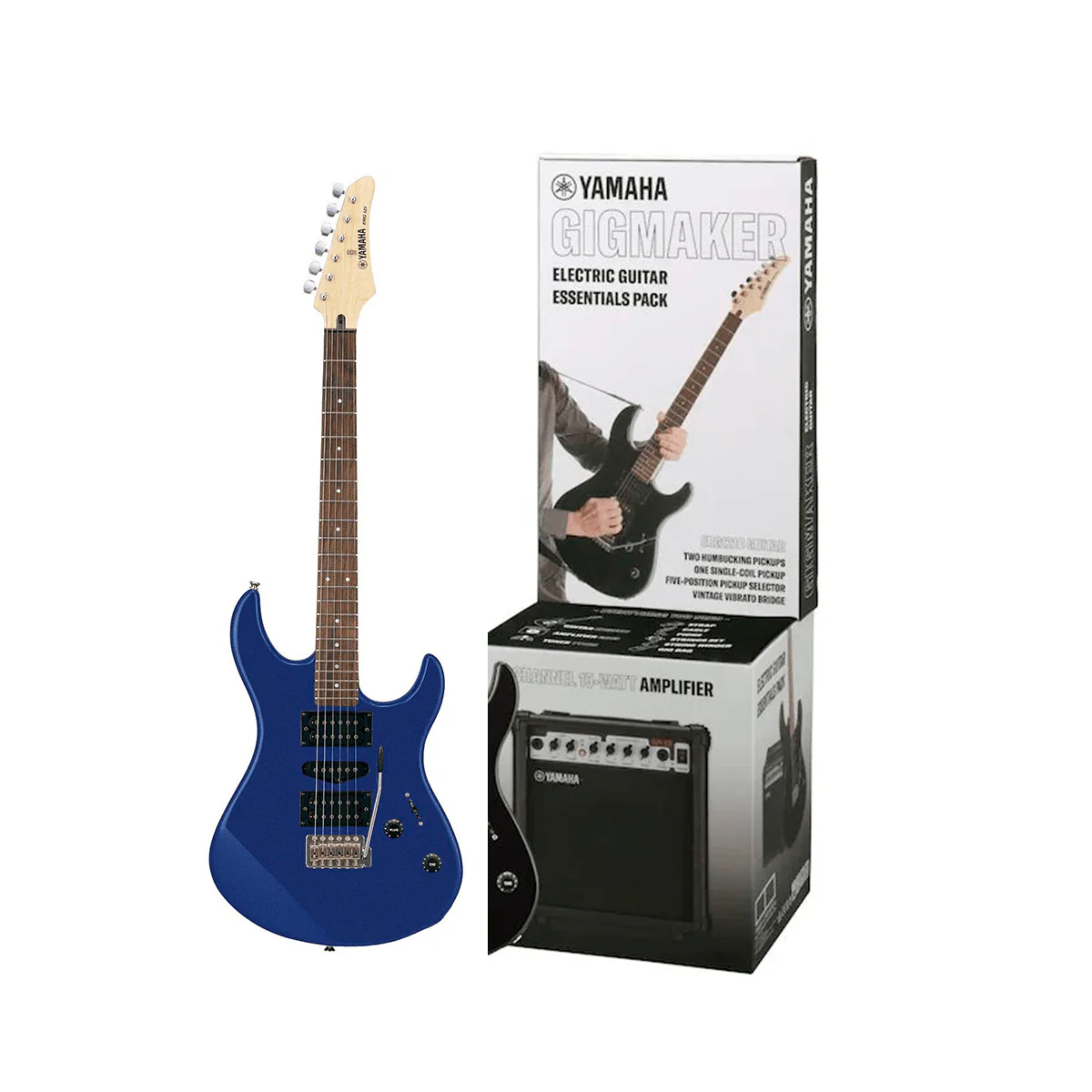 Yamaha ERG121GPIIMTU Guitarra Eléctrica con Amplificador para principiantes