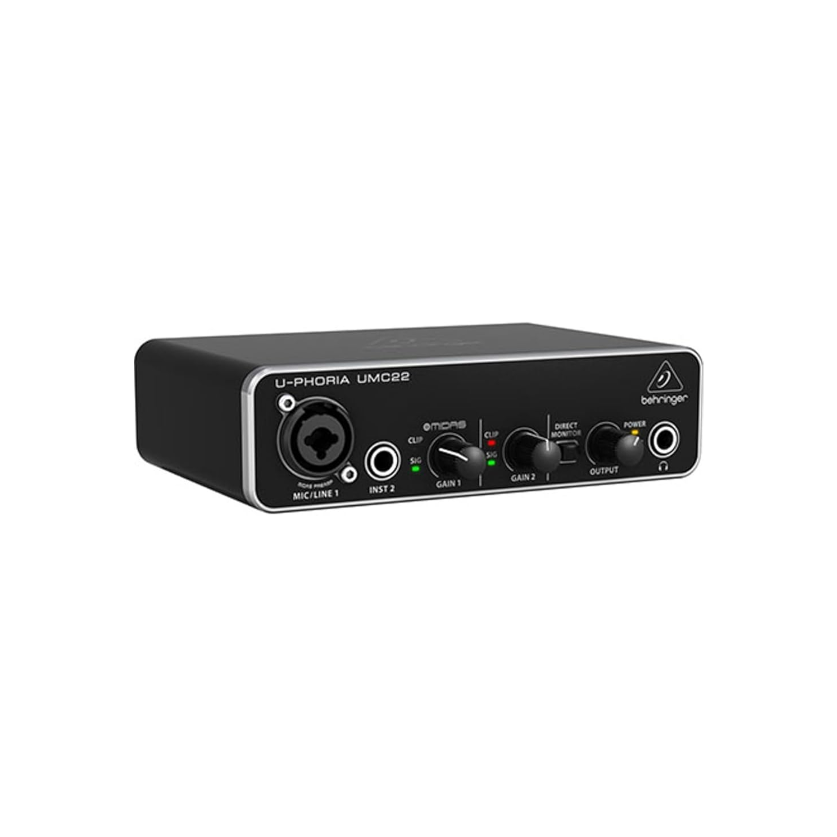 Behringer Umc22 Interface De Audio Usb 2x2