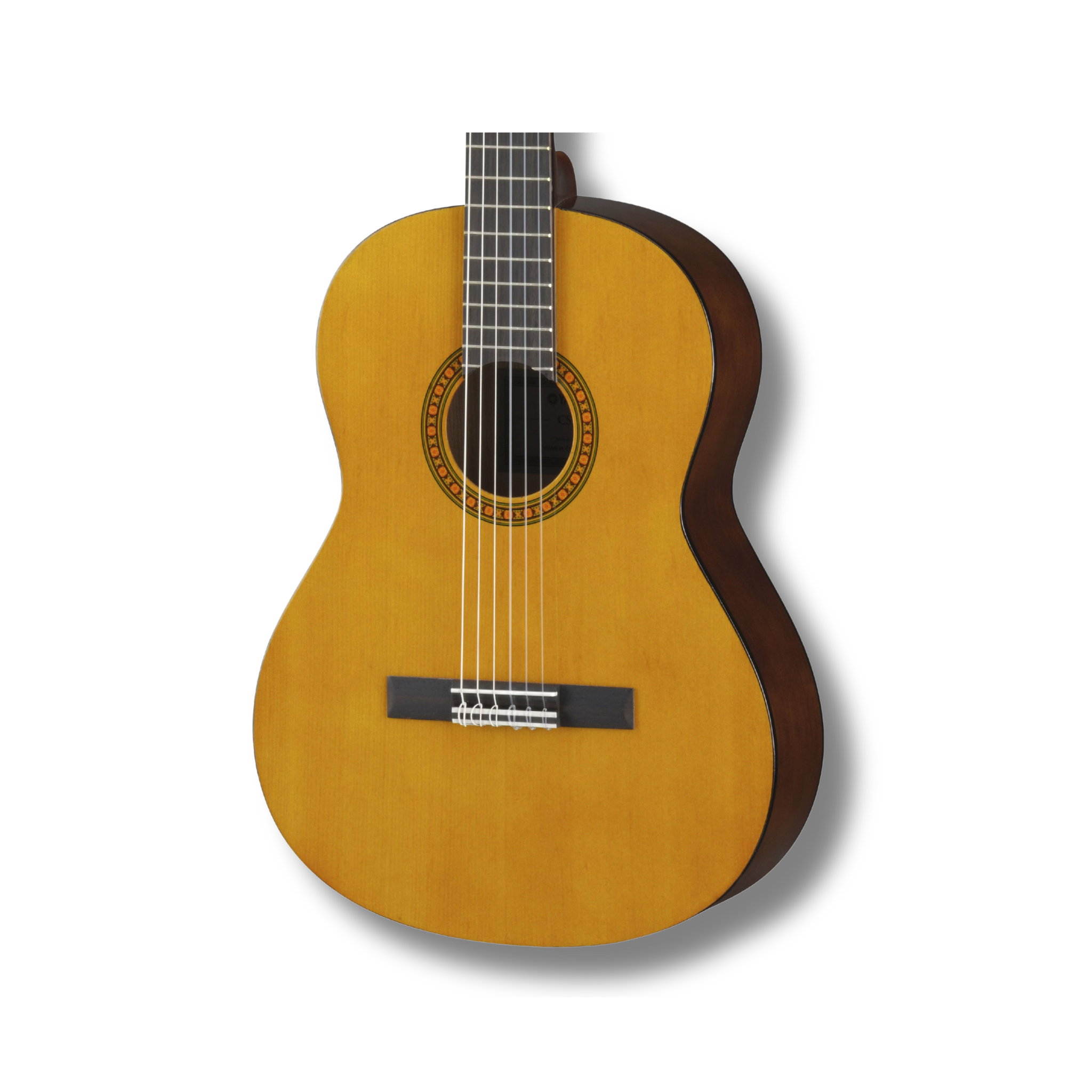 Yamaha CS40 Guitarra Acústica, color Natural de 6 cuerdas 3/4 Diseñada para Alumnos