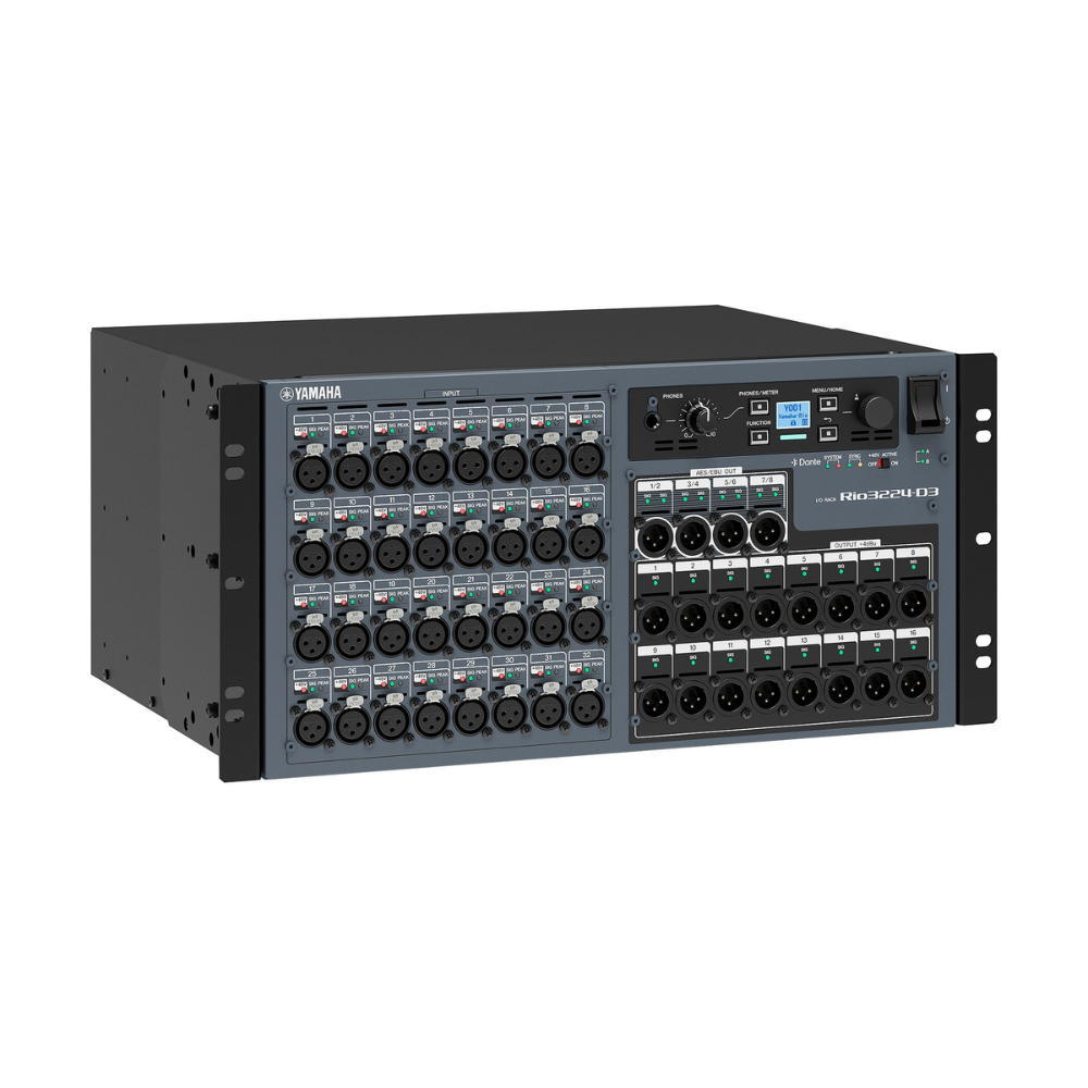 Yamaha RIO3224-D3 Rack de Expansion 32 In 24 Out Serie CL-QL