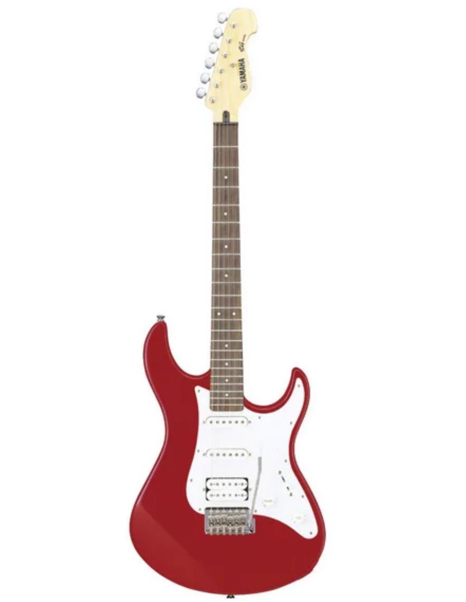 Yamaha Eg112gpiimr Paquete De Guitarra Eléctrica Roja con Amplificador