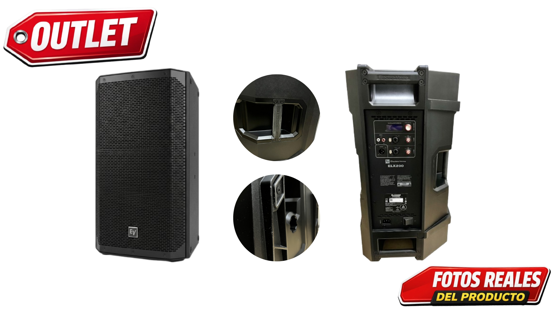 ELECTRO VOICE ELX200-12P ¡1200W de Potencia! – Oferta Especial Outlet