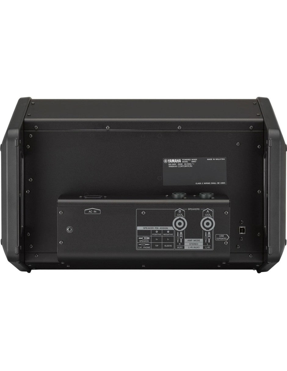 Yamaha Emx7 Mezcladora Con Poder Integrado 12ch 600w X 2