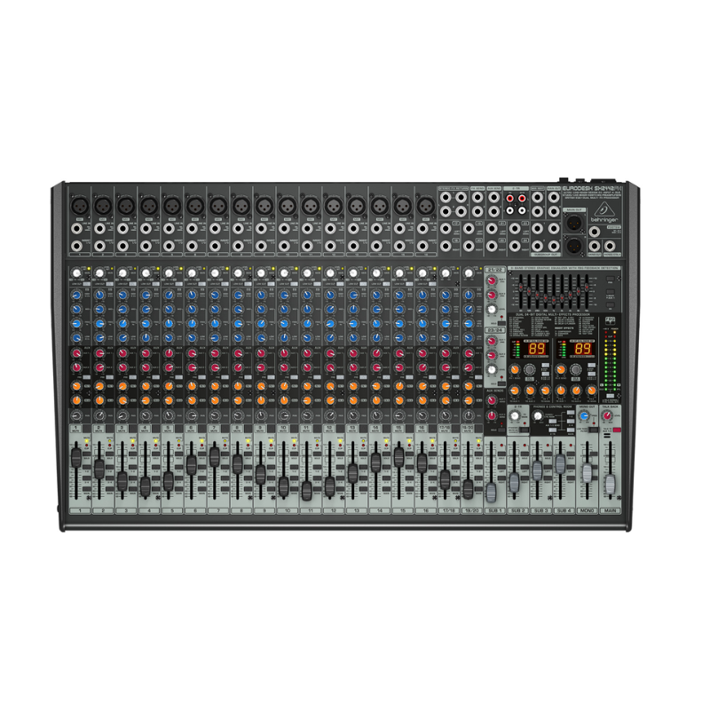 Behringer SX2442FX Mezcladora Analoga 24 Canales Efectos