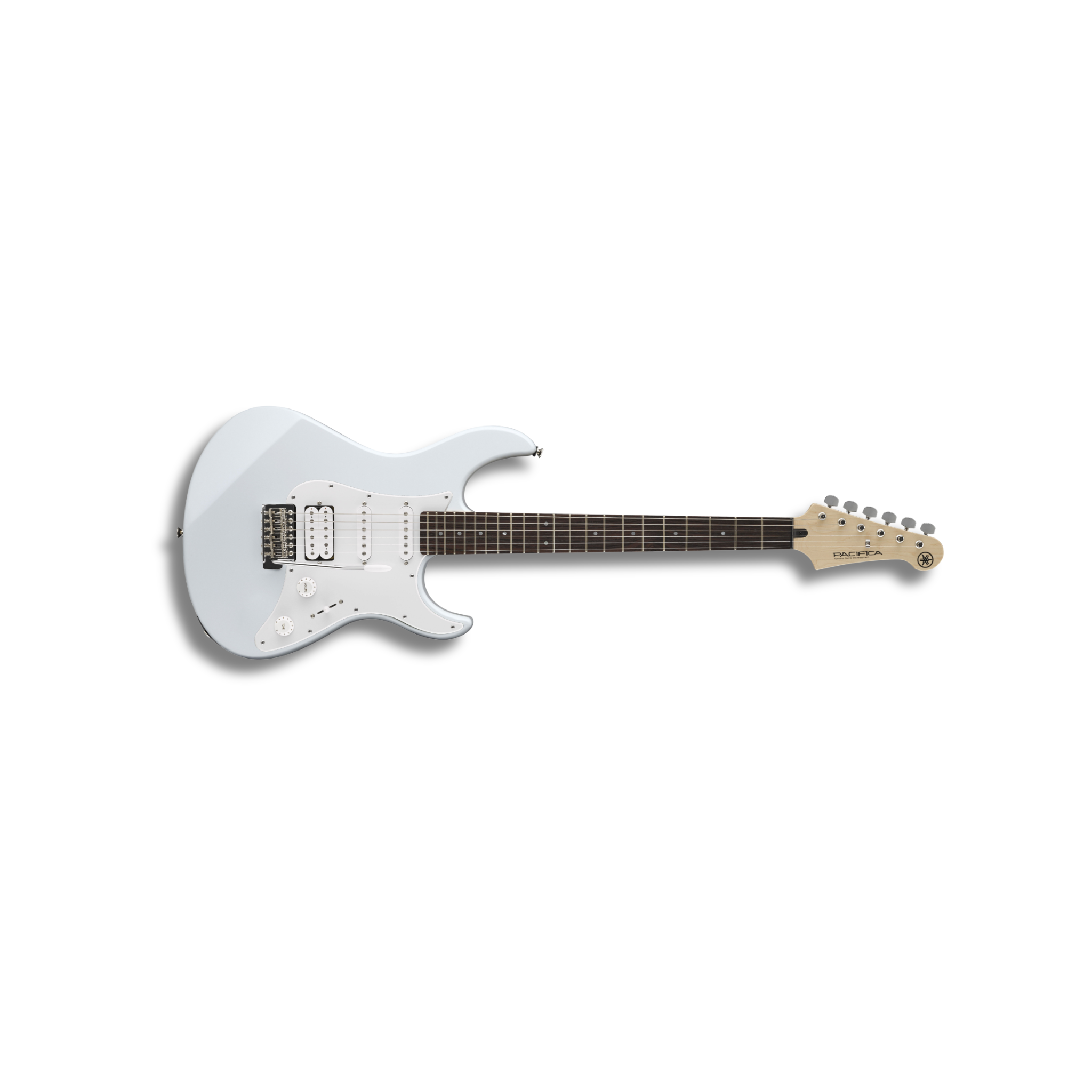 Yamaha Pac012wh Guitarra Electrica con Funda, Base, Cable y Afinador