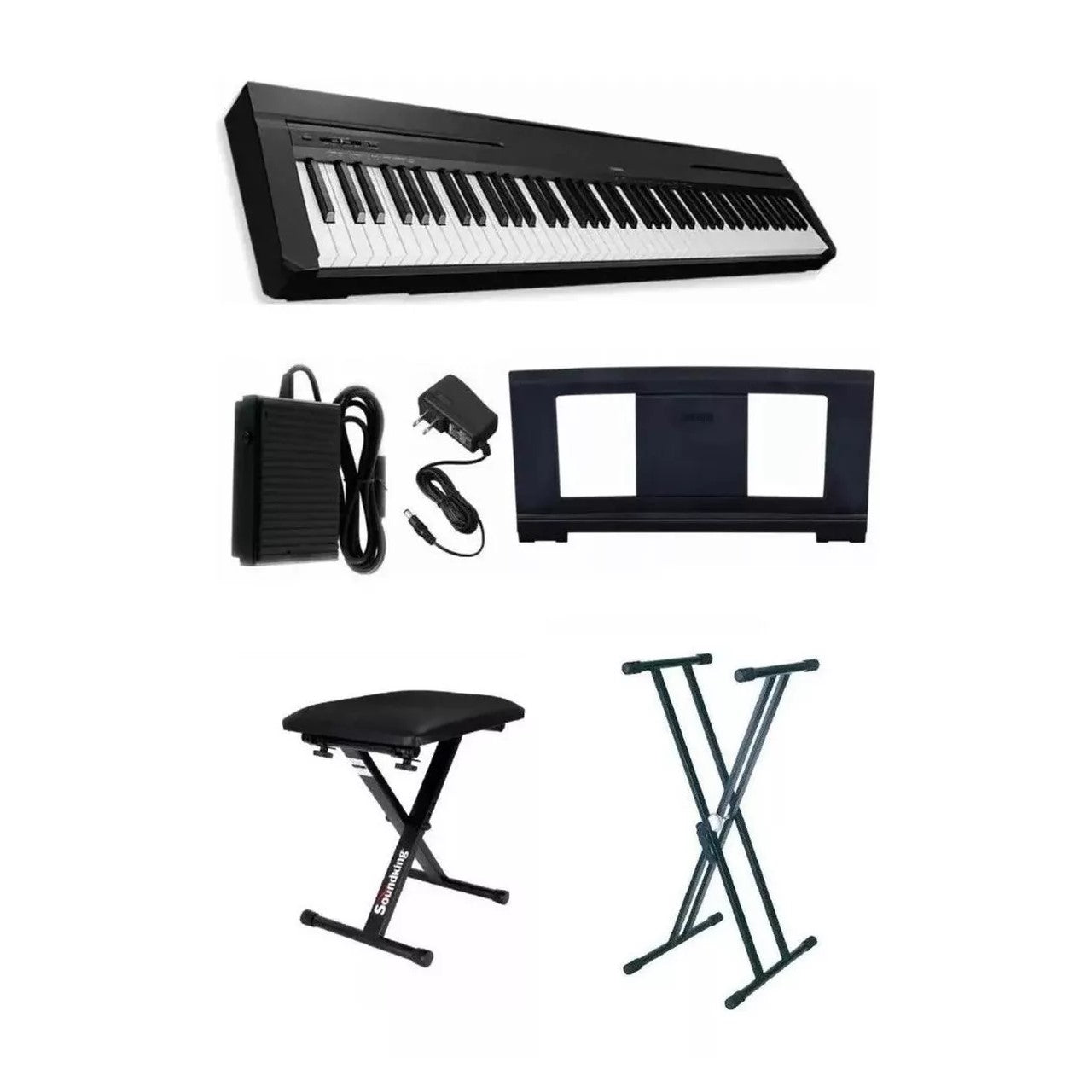 Yamaha P145BT Piano Digital Contemporáneo Kit Completo