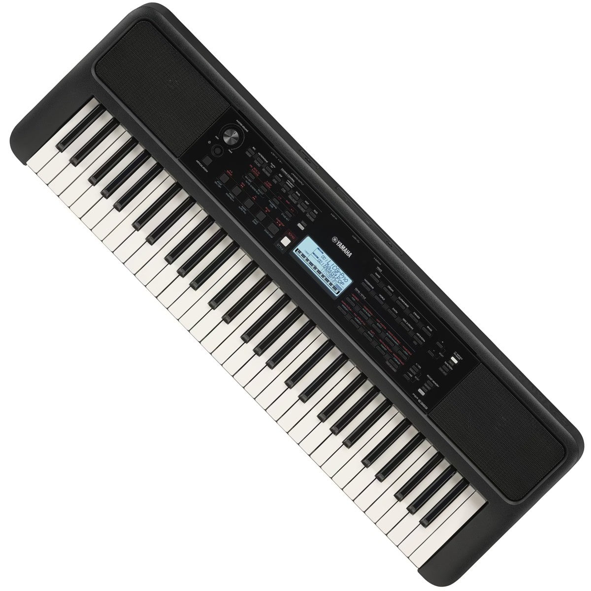 Yamaha PSR-E383 teclado portátil con adaptador y soporte de partitura