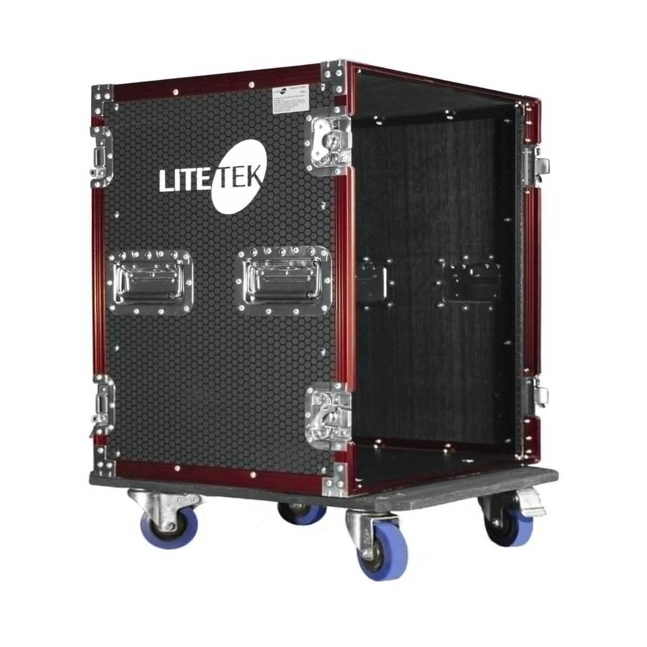 Lite Tek RACK14 de 14 Espacios Reforzado Con Ruedas