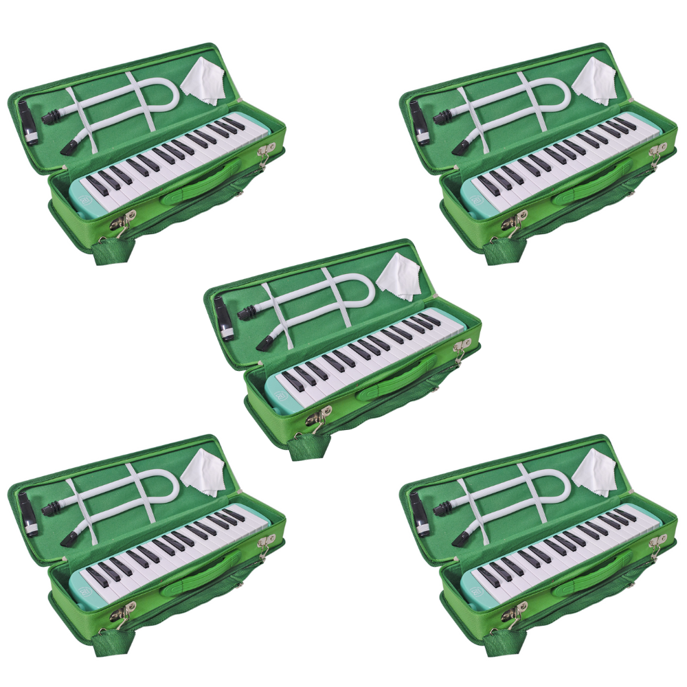 5-Piece Melodica Pack in Green