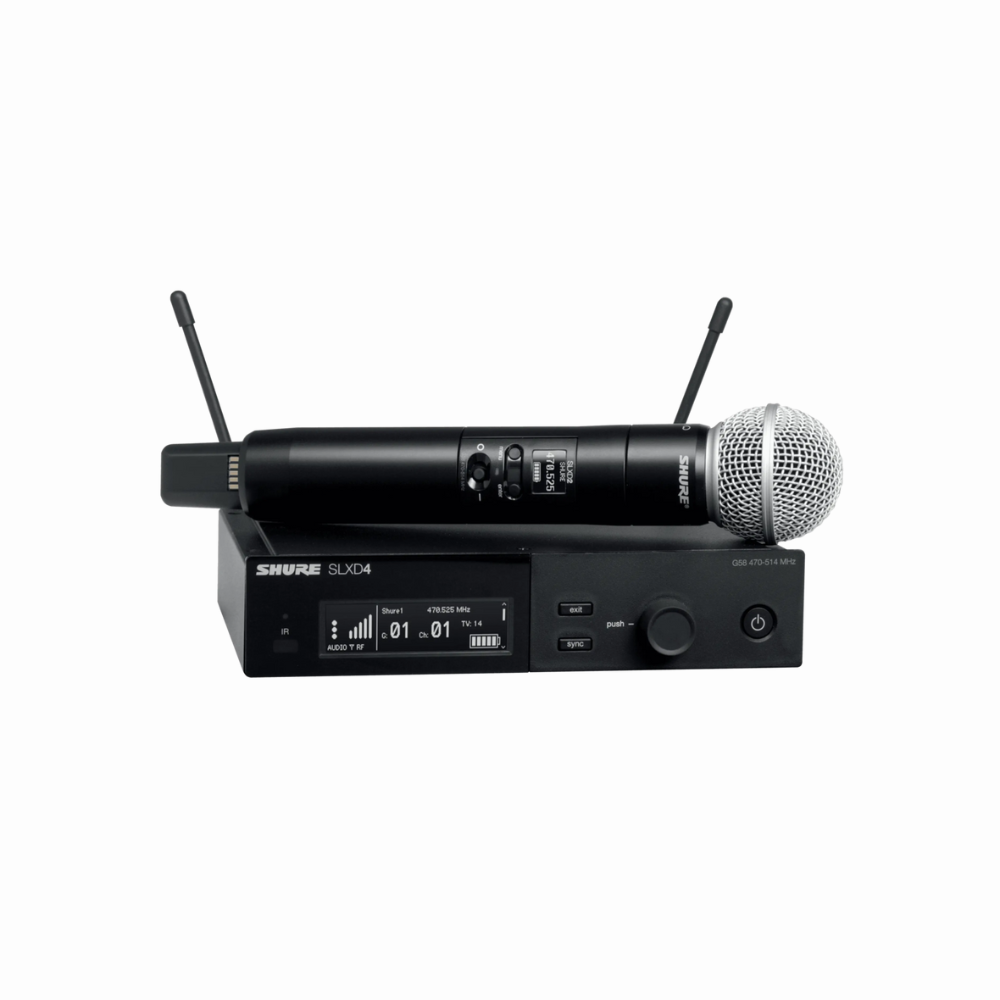 Shure Slxd24/sm58-g58 Digital Wireless System Mic D Handheld