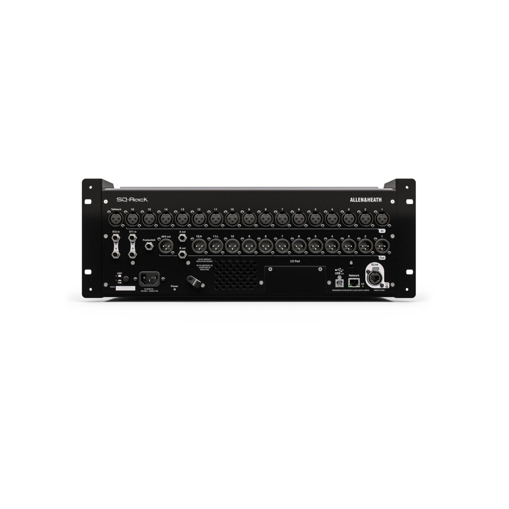Allen&Heath Mezcladora Digital Para Rack De 48 Canales (Por Pedido)