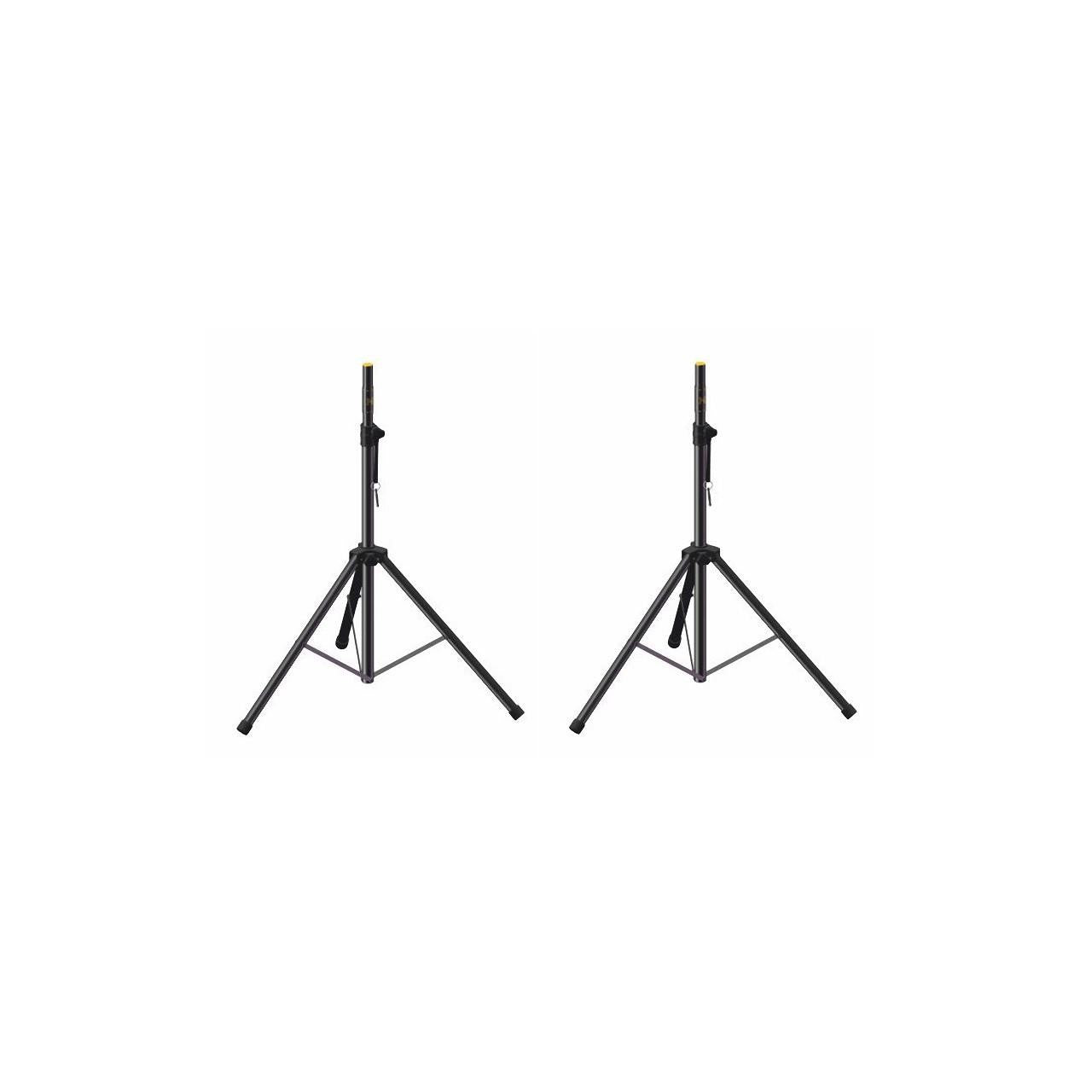 Par de soportes Hercules para bafle ss200bb con funda