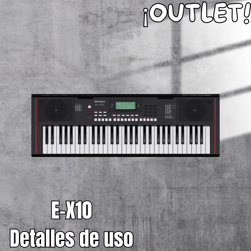 Teclado Roland E-X10 de Outlet