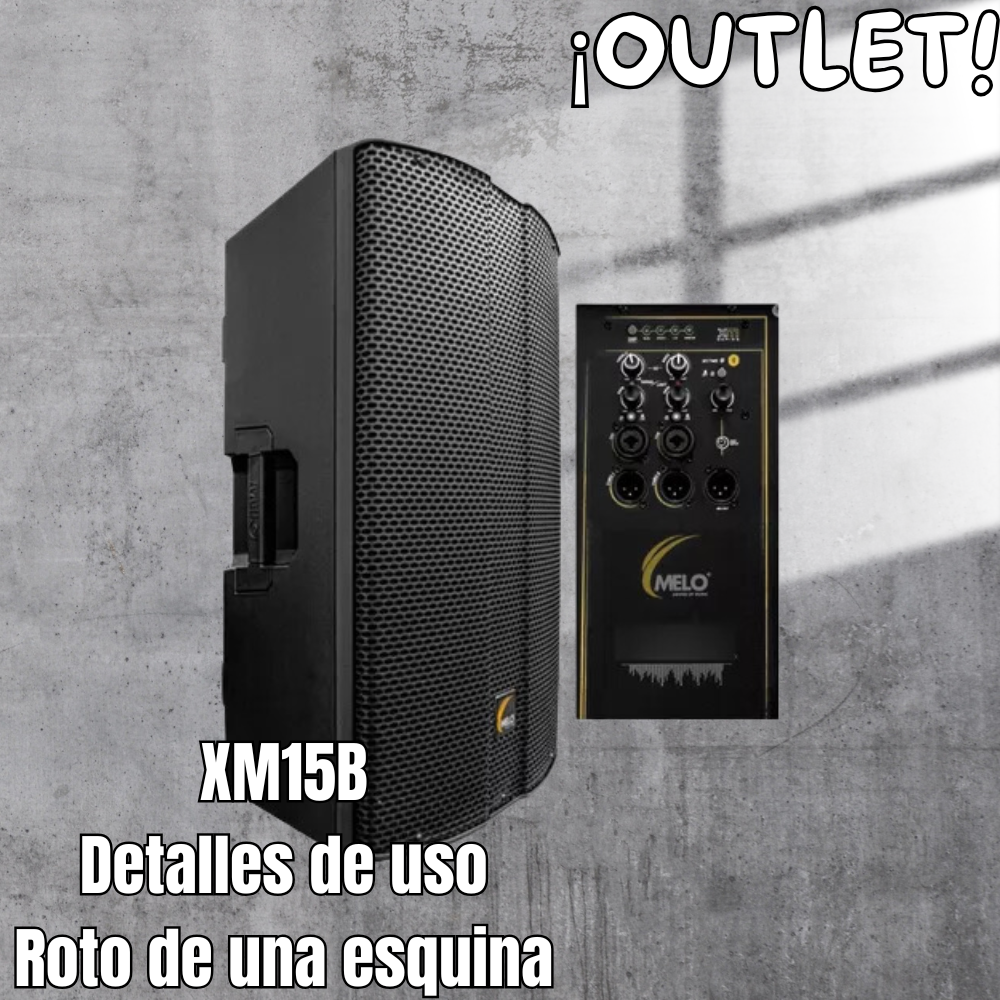Bocina Activa MELO De 800w Rms XM15B OUTLET