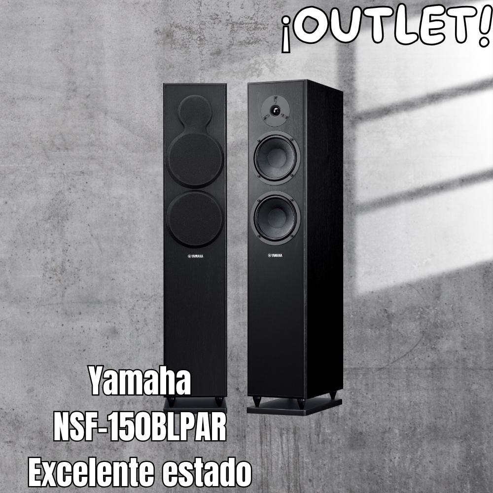 Bocina Yamaha NS-F150 black OUTLET