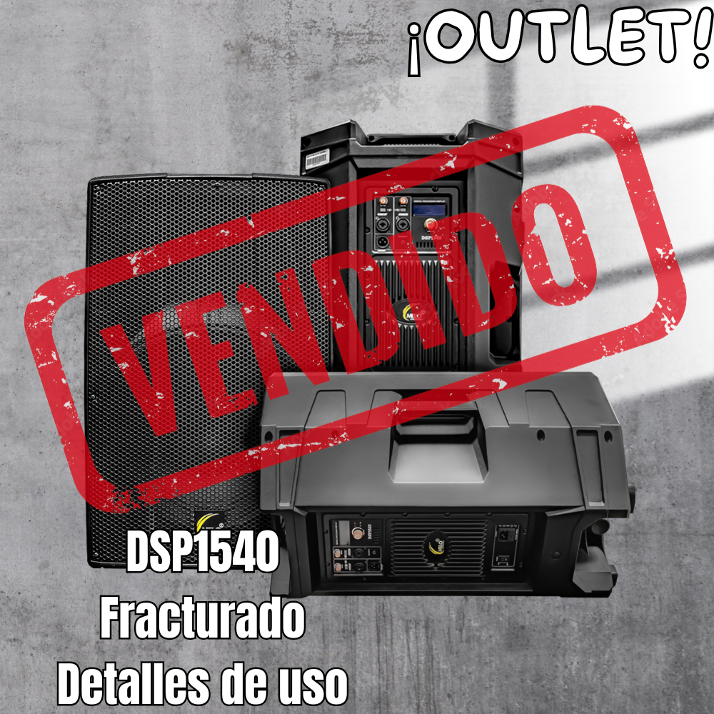 Bafle Amplificado Melo DSP1540 De OUTLET!