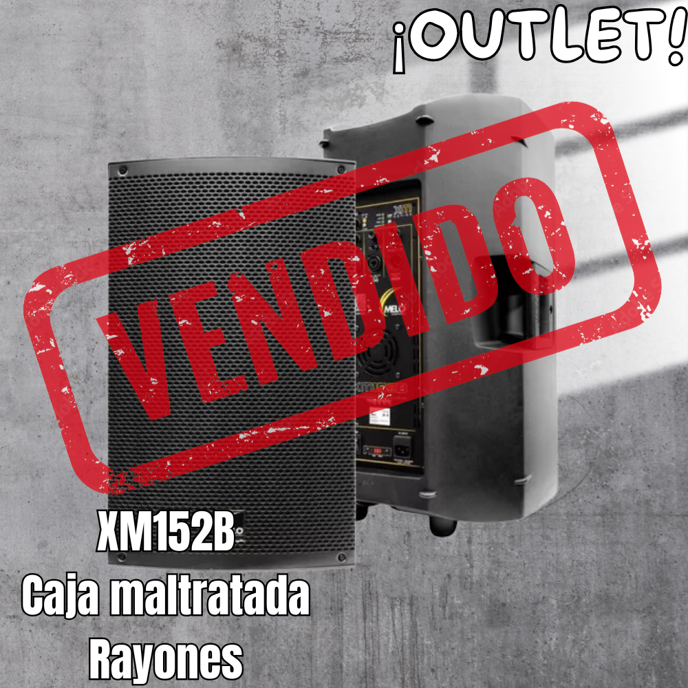 Bocina Bafle Activo De 700W XM152B De OUTLET
