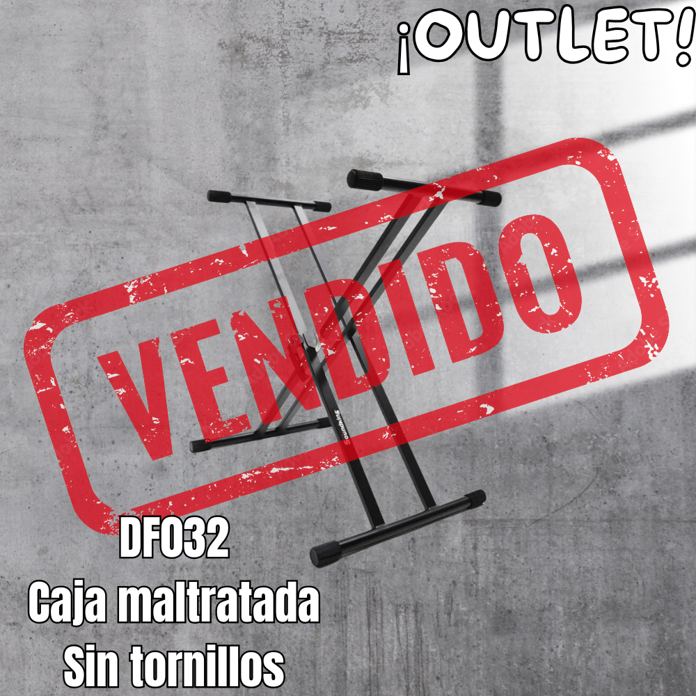 Soundking DF032 Base Para Teclado Doble Reforzada OUTLET
