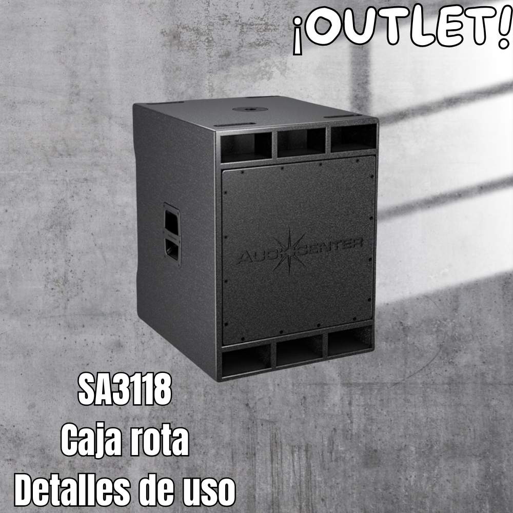Audiocenter SA3118 stage monitor OUTLET